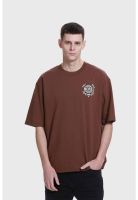 Polera Hombre Doble Print Chocolate - lll