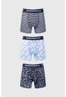 Bóxer Hombre Tripack Rapport Azul Marino