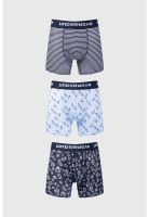 Bóxer Hombre Tripack Rapport Azul Marino