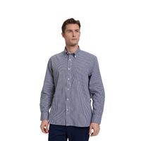 Camisa Hombre Cuadros Negro