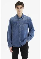 Camisa Hombre Clásica Dallas Azul - ll