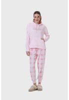 Pijama Mujer Polar Rosado - lll