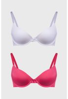 Sostén Mujer Bipack Copa Soft Liso Fucsia
