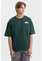 Polera Hombre Oversize Doble Print Verde