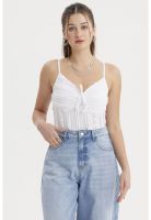 Peto Mujer Texturizada Blanco