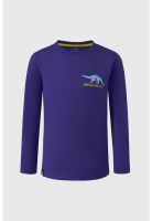 Polera Niño Print Azul - lV