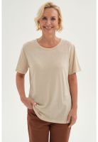 Polera Mujer Con Tachas Beige