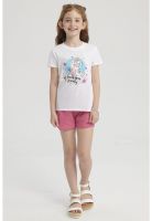 Polera Niña Básica Estampada Blanco - lV