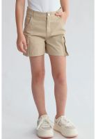Short Niña Cargo Beige - ll