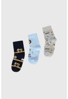 Calcetín Niño Tripack Calipso