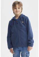 Polar Niño Básico Micropolar Azul