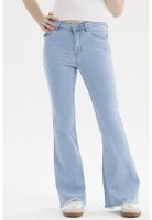 Jeans Mujer Flare Monse Celeste - ll