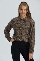 Chaqueta Niña Animal Beige