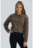 Chaqueta Niña Animal Beige