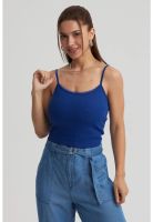 Peto Mujer Encaje Crop Azul