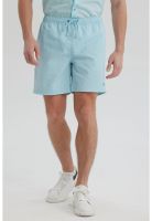 Short de Baño Hombre Liso Celeste- ll