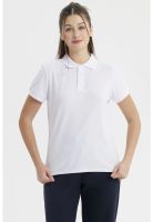 Polera Mujer Pique Mujer Juvenil Blanco