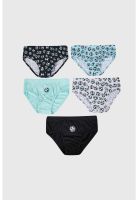 Bóxer Niño Pack 5 Print Negro