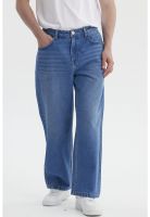 Jeans Hombre Calce Recto Lavado Azul