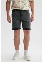 Bermuda Hombre Básica Roll Up Gris - ll