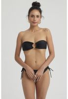 Traje De Baño Mujer Top Strapless Negro