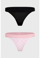 Calzón Mujer Colaless Estampado Palo Rosa