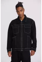 Chaqueta Hombre Doble Bolsillo Negro