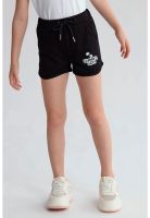 Short Niña Mini Print Negro - ll