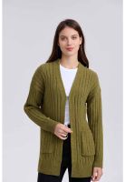 Sweater Mujer Tapado Verde - ll