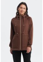 Polerón Mujer Cintura Ajustable Café - ll