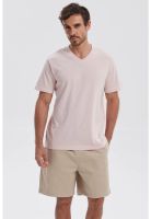 Polera Hombre Básica Rosado