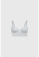 Sostén Mujer Strapless Bustier Blanco