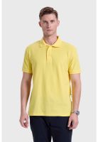 Polera Hombre Piqué Básica Amarillo - ll