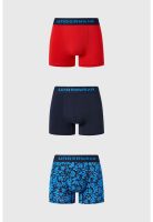 Bóxer Hombre Tripack Liso Azul - VII