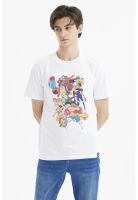 Polera Hombre One Piece Blanco