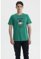 Polera Hombre One Piece Verde- ll