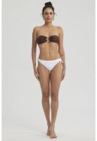 Traje De Baño Mujer Calzón Bikini Cordón Blanco