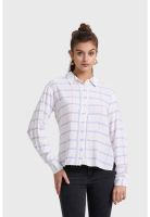 Blusa Mujer Abotonada Crudo - lV