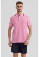 Polera Hombre Piqué Básica Lisa Rosado - lV