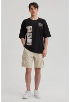 Polera Hombre Print Oversize Negro - ll