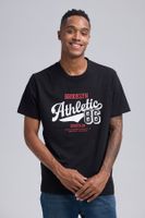 Polera Hombre Print Posicional Negro - lll