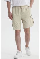 Bermuda Hombre Calce Recto Beige