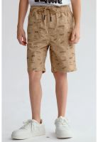 Bermuda Niño Gabardina Básica Kaki