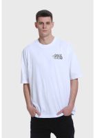 Polera Hombre Doble Print Beige V