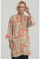 Blusa Mujer Roll Up Verde Claro