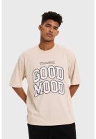 Polera Hombre Print College Beige