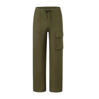 Pantalón Niño Cargo Calce Recto Verde