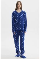 Pijama Mujer Pijama Polera Y Pantalón Azul - ll