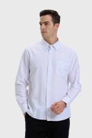 Camisa Hombre Oxford Blanco