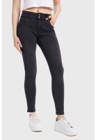 Jeans Mujer Skinny Kim Lavado Negro